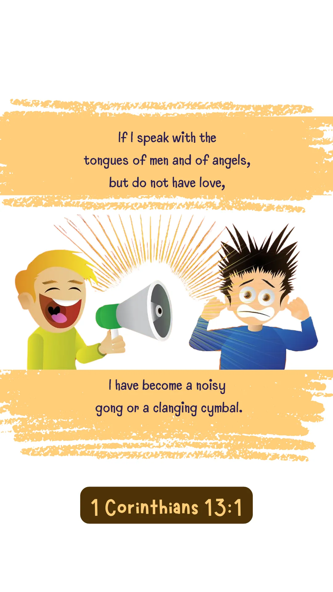 Bible verse — 1 Corinthians 13:1