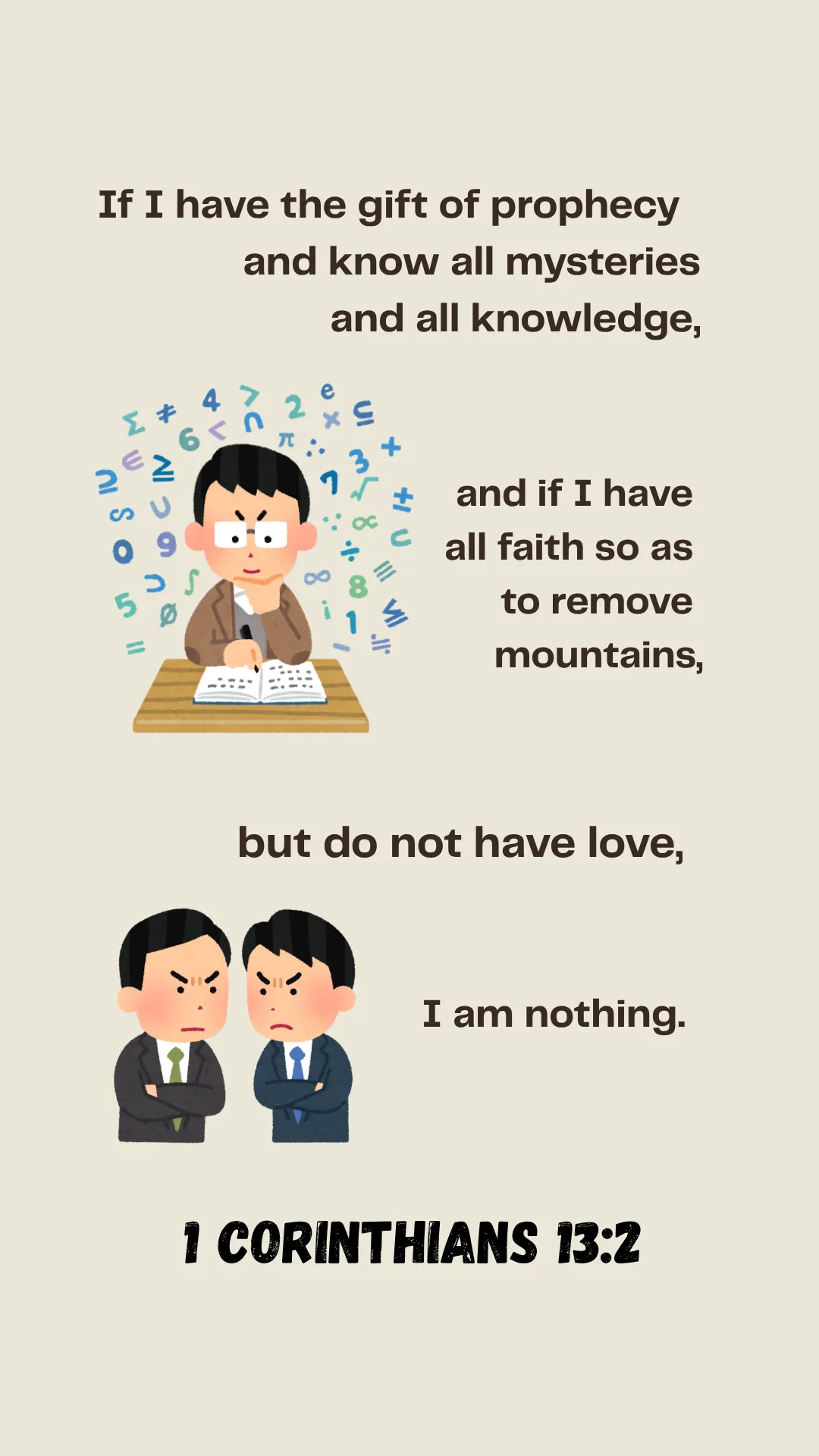 Bible verse — 1 Corinthians 13:2