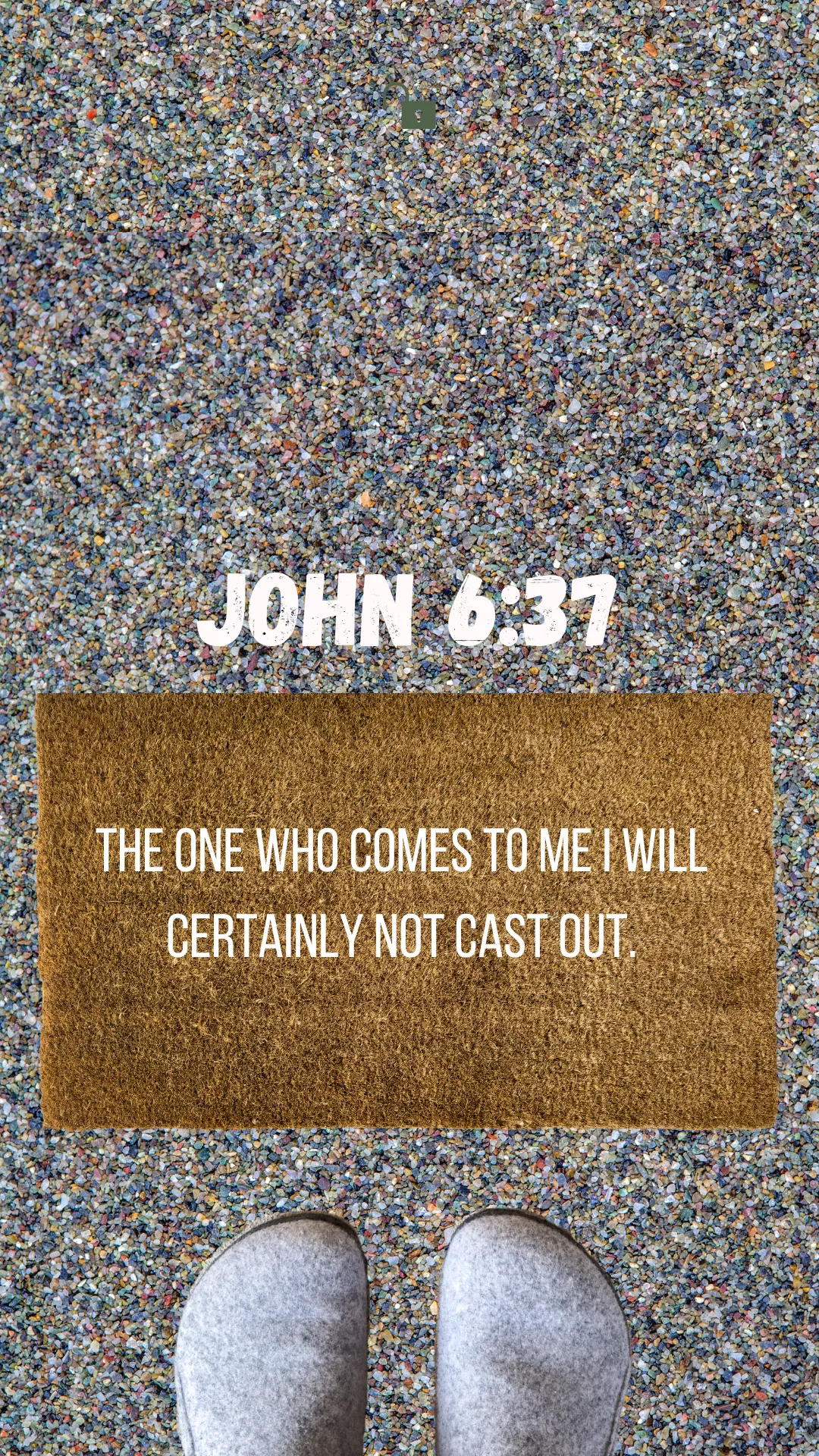 Bible verse — John 6:37
