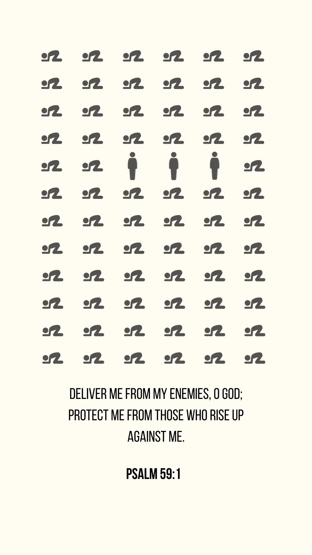 Bible verse — Psalms 59:1